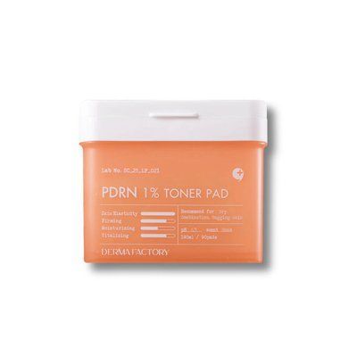 Ревитализующие тонер - педы PDRN 1% Toner Pad 90 шт DF147 фото