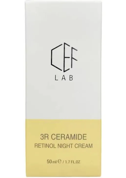 Удосконалюючий нічний ретиноловий крем CEFLAB 3R CERAMIDE RETINOL NIGHT CREAM 1406 фото