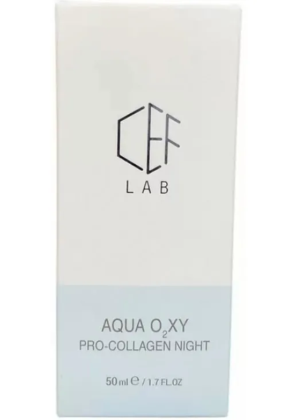 Проколагеновий нічний крем CEFLAB AQUA O₂XY PRO-COLLAGEN NIGHT 1505 фото