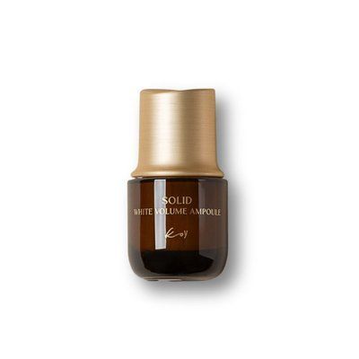 Осветительная и укрепляющая кремовая сыворотка Solid White Volume Ampoule 35мл KY014 фото