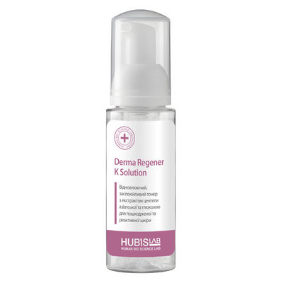 РОЗПИВ Derma Regener K Solution, 80ml / Регенеруючий, заспокійливий тонер для пошкодженої та реактивної шкіри з піноутворювачем HL-40-R-2 фото