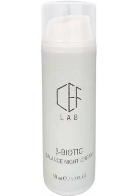 Корректирующий ночной крем CEFLAB β-BIOTIC BALANCE NIGHT CREAM 1605 фото