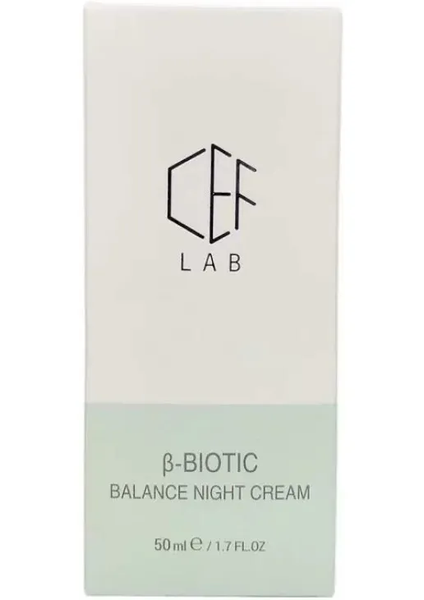 Коригуючий нічний крем CEFLAB β-BIOTIC BALANCE NIGHT CREAM 1605 фото