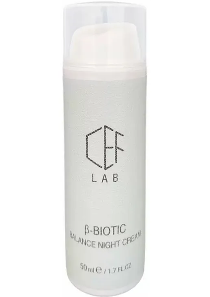 Корректирующий ночной крем CEFLAB β-BIOTIC BALANCE NIGHT CREAM 1605 фото