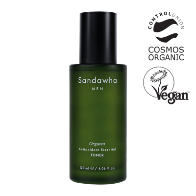 Orgatea Antioxidant Essential Toner, 120 ml / Мультифункціональний, тонізуючий та відновлюючий тонер для чоловіків SA-29 фото
