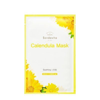Calendula Mask, 20mlx5 / Регенеруюча та протизапальна тканинна маска з екстрактом календули  SA-23 фото