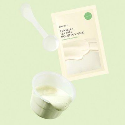 Альгінатна маска з центелою та чайним деревом - DR.PEPTI CENTELLA TEA TREE MODELING MASK 25 г DR-27 фото