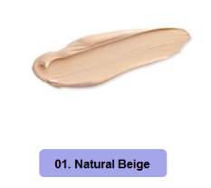 Camellia brightening illumination Cushion 01 Natural Beige, 15g / Тональная основа в форме кушона с сатиновым финишем и мультиэкстрактами и растительными маслами SPF 25/PA++ SA-37 фото