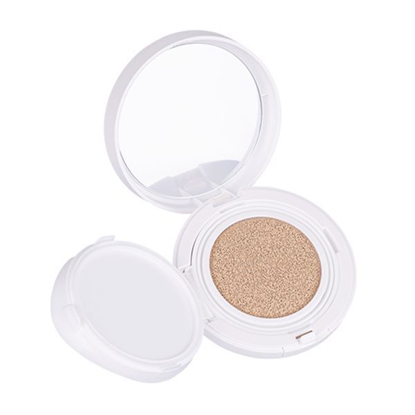 Camellia brightening illumination Cushion 01 Natural Beige, 15g / Тональная основа в форме кушона с сатиновым финишем и мультиэкстрактами и растительными маслами SPF 25/PA++ SA-37 фото