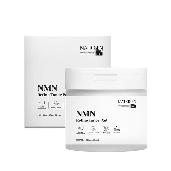 NMN Refine Toner Pad - 160g x60 Pads / Освітлюючі, антивікові педи длч обличчя MG-17 фото