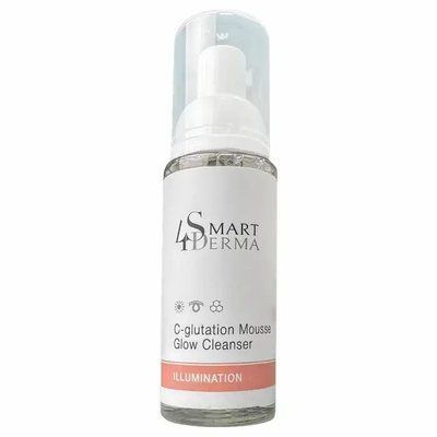 ОСВІТЛЮВАЛЬНА ПІНКА З ВІТАМІНОМ С ТА ГЛУТАТІОНОМ Smart4Derma C-glutation Mousse Glow Cleanser 854 фото