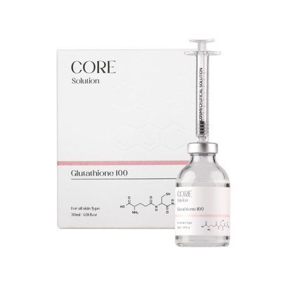 Core Solution Glutathione 100, 30ml / Освітлюючий  мезококтейль для обличчя   MG-25 фото