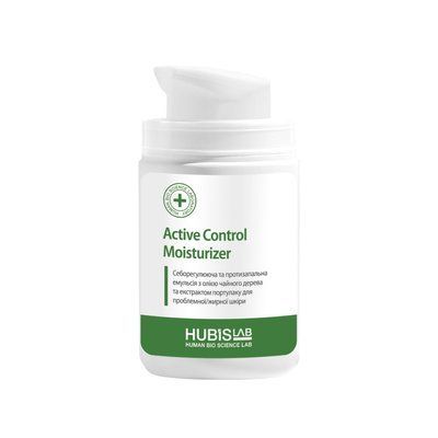 РОЗПИВ Active Control Moisturizer, 50ml / Себорегулююча та протизапальна емульсія для проблемної/жирної шкіри HL-46-R фото